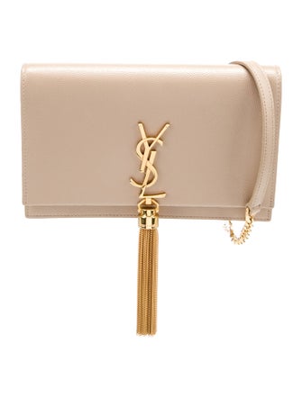 Yves Saint Laurent Leather Clutch