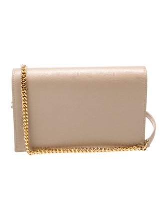 Yves Saint Laurent Leather Clutch