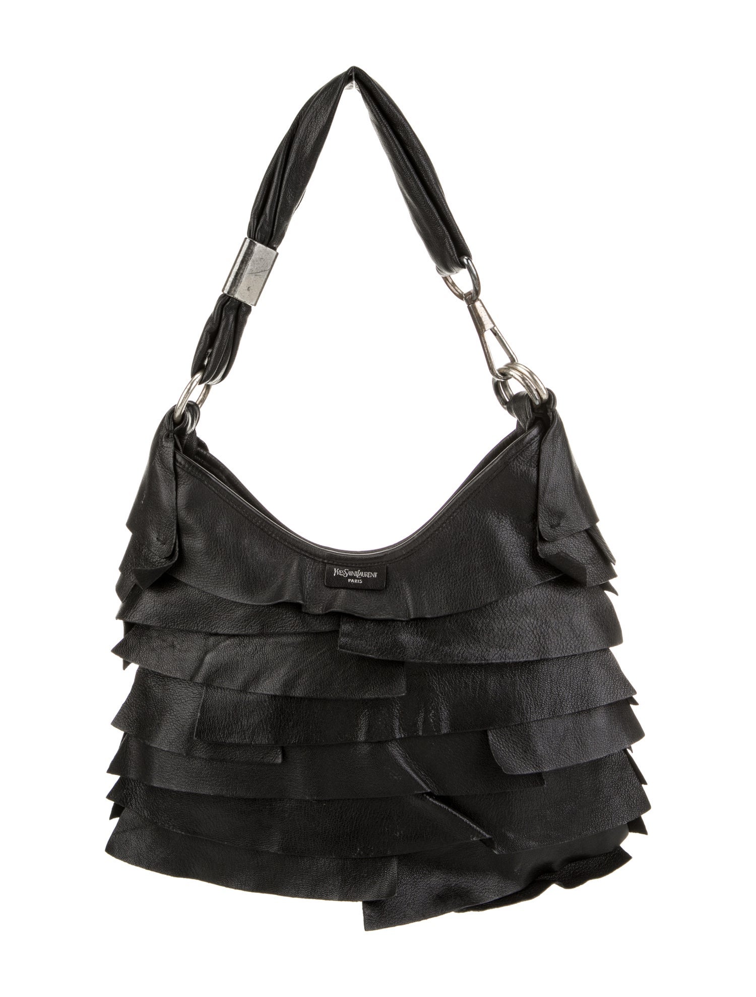 Yves Saint Laurent Rive Gauche Leather Shoulder Bag