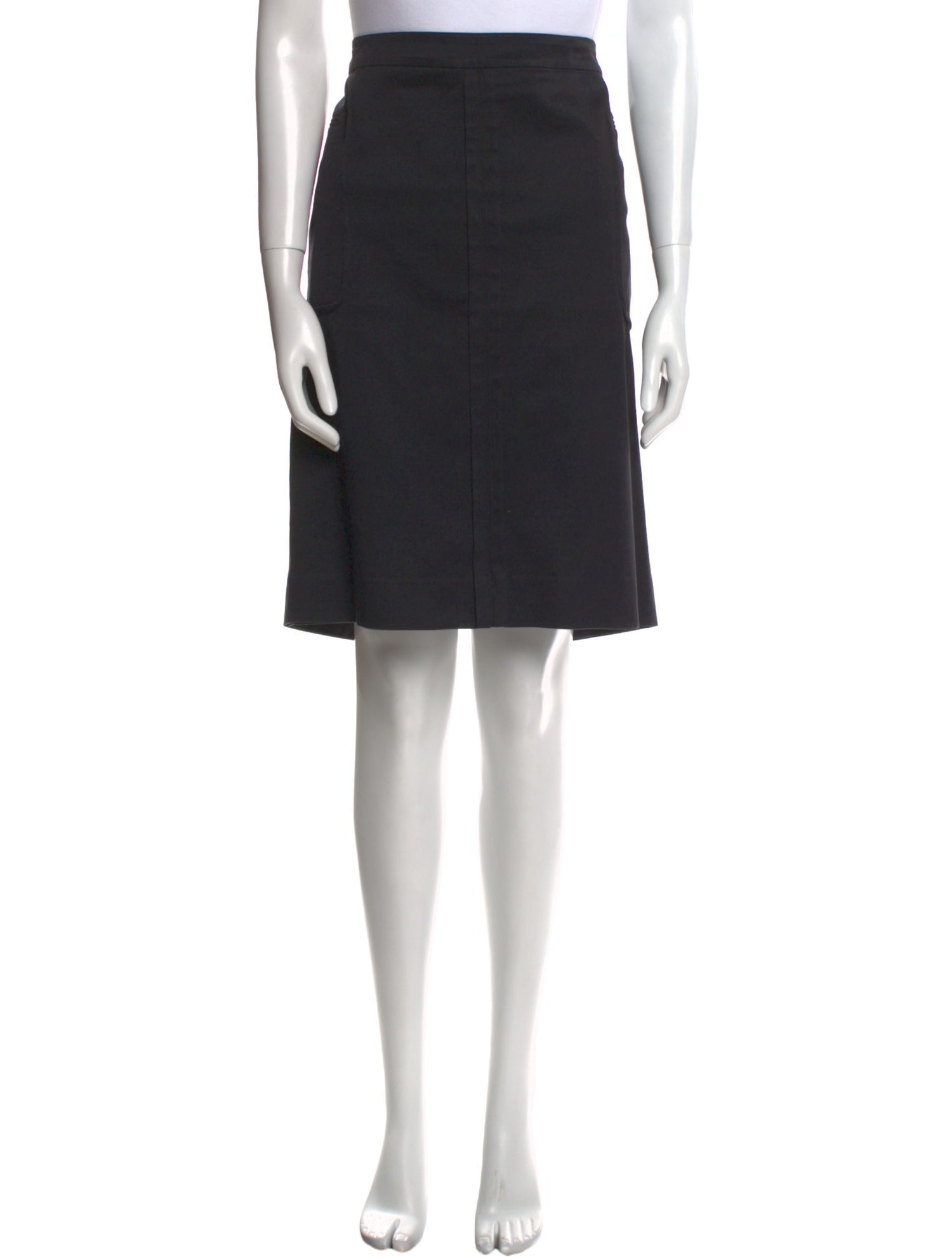 Yves Saint Laurent Rive Gauche Vintage Knee-Length Skirt