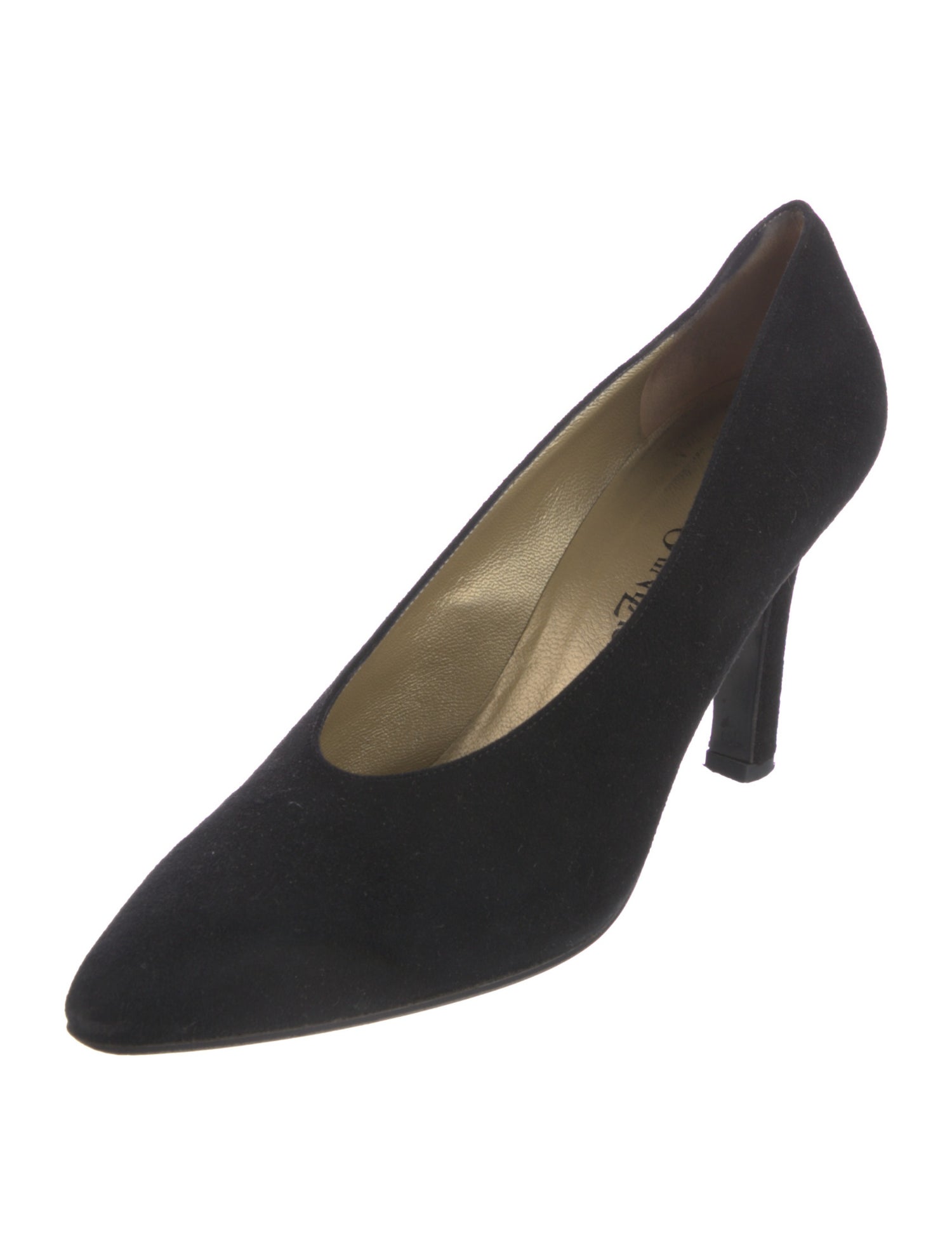 Yves Saint Laurent Vintage Suede Pumps