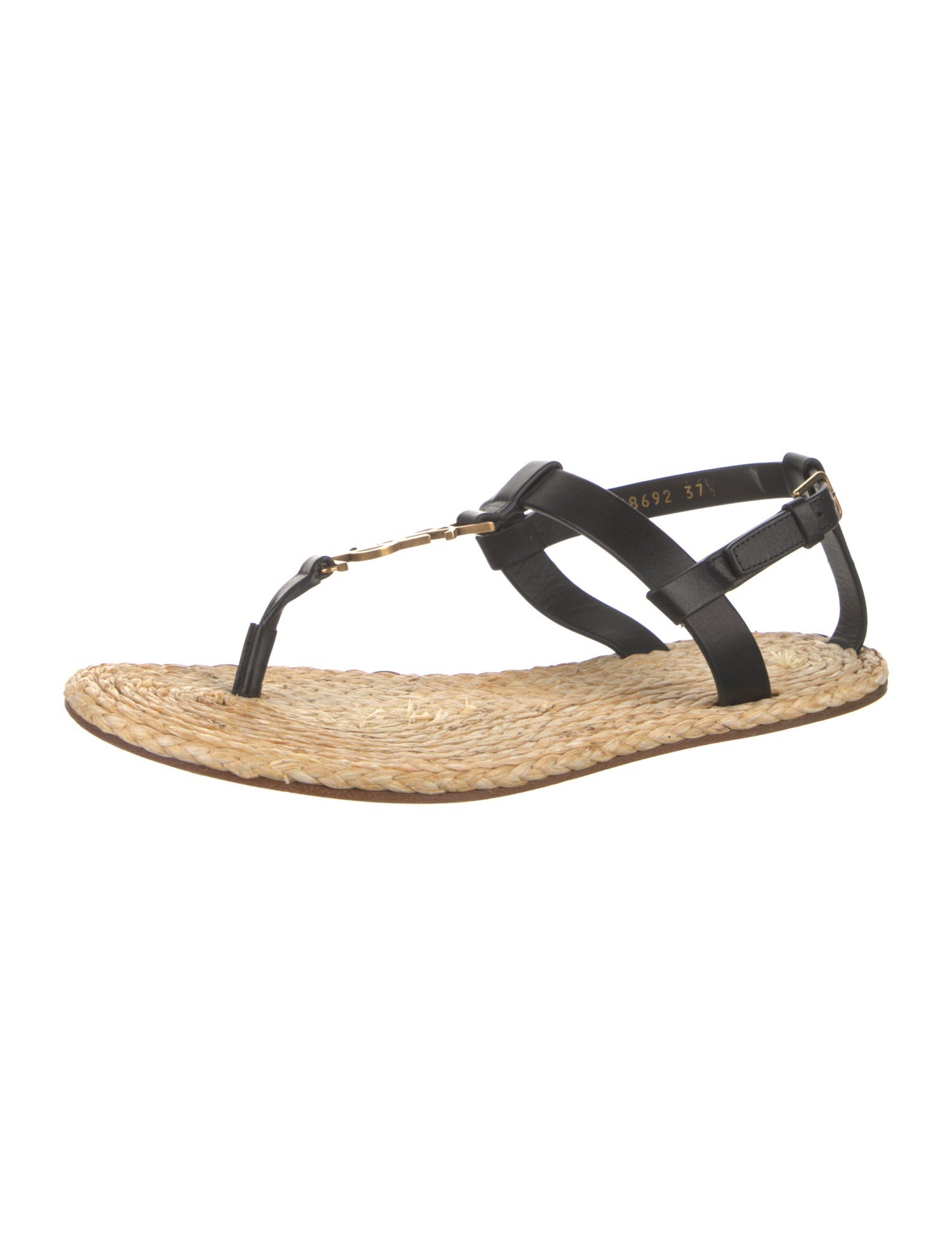 Yves Saint Laurent Leather Espadrilles