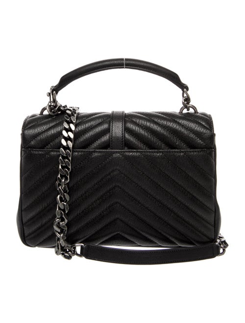 Saint Laurent Leather Top Handle Bag Medium