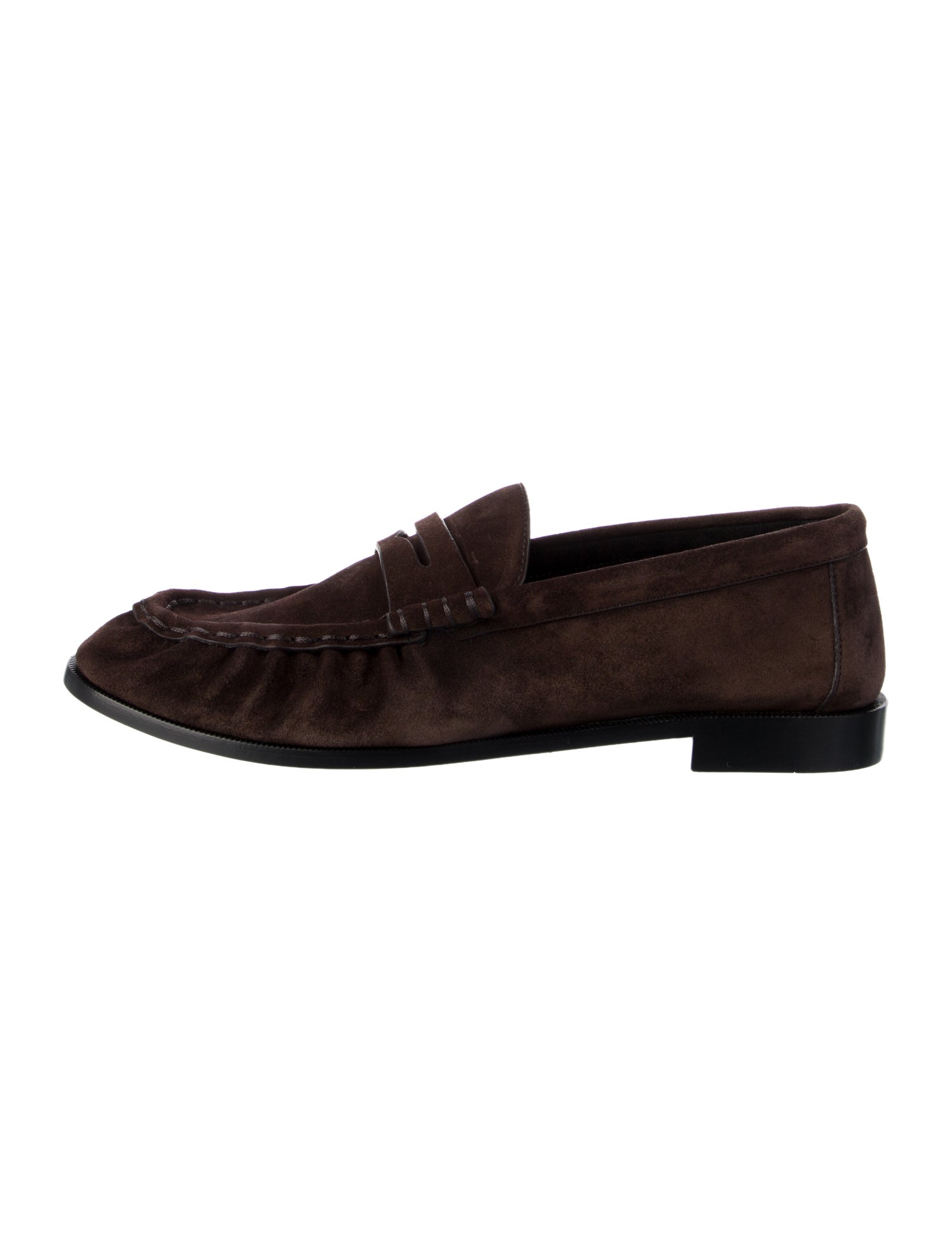 Yves Saint Laurent Suede Loafers