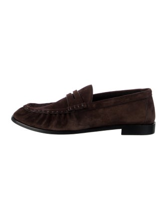 Yves Saint Laurent Suede Loafers