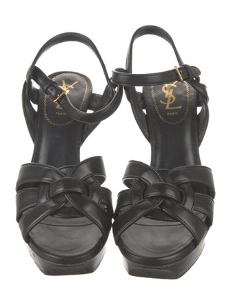 Yves Saint Laurent Leather Sandals