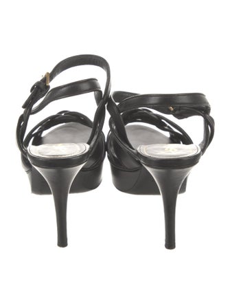Yves Saint Laurent Leather Sandals