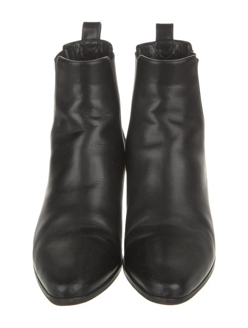 Yves Saint Laurent Leather Chelsea Boots