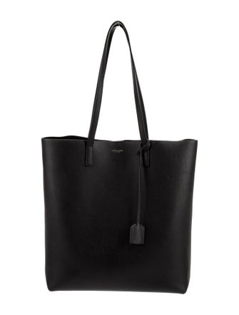 Saint Laurent Leather North/South Shopping