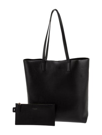 Saint Laurent Leather North/South Shopping