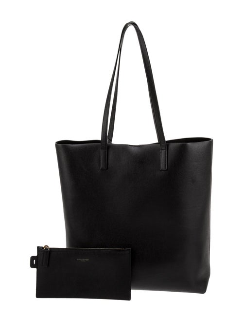 Saint Laurent Leather North/South Shopping