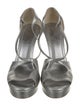 Yves Saint Laurent Leather Slingback Sandals