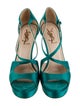 Yves Saint Laurent Satin Sandals