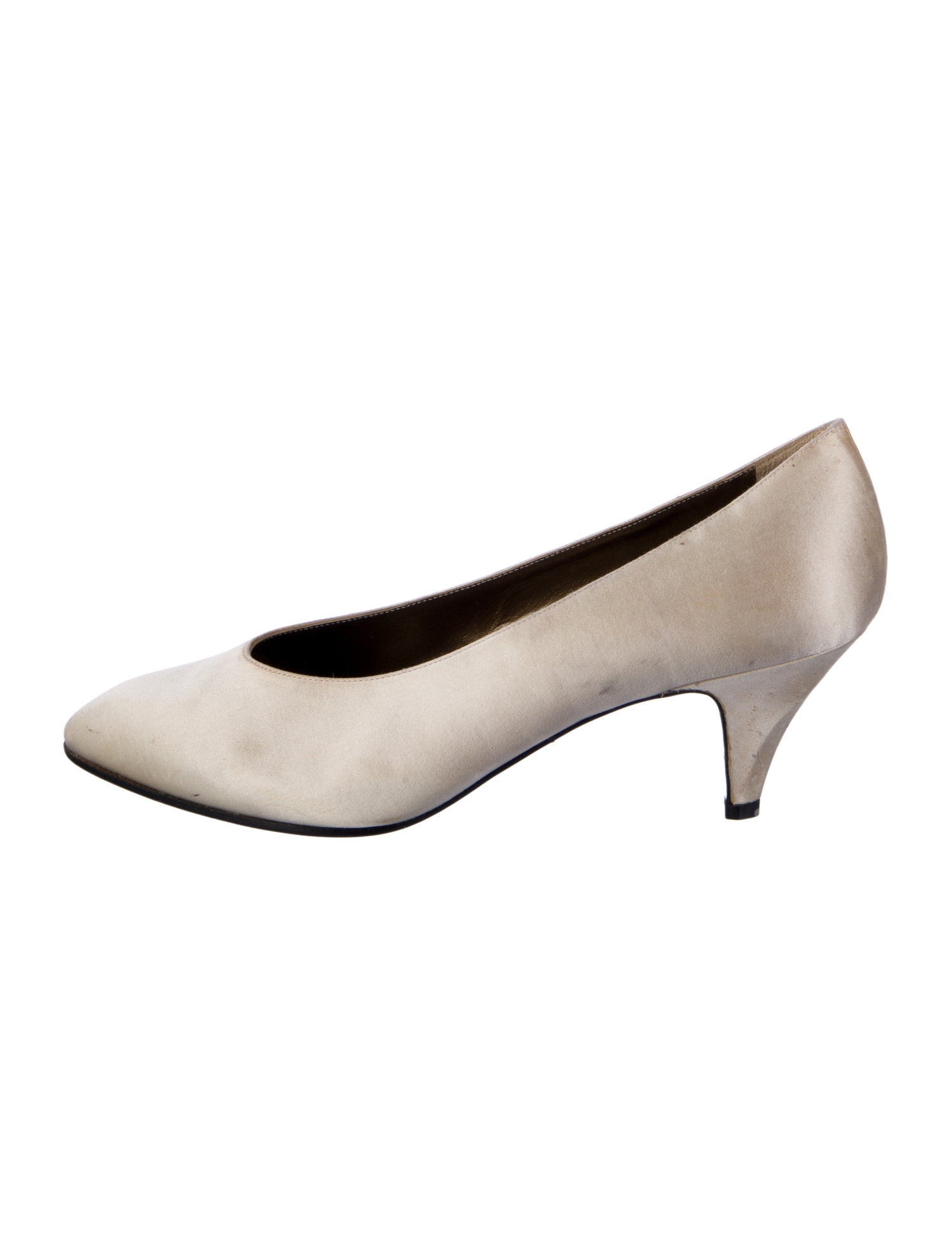 Yves Saint Laurent Satin Pumps