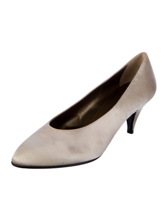 Yves Saint Laurent Satin Pumps