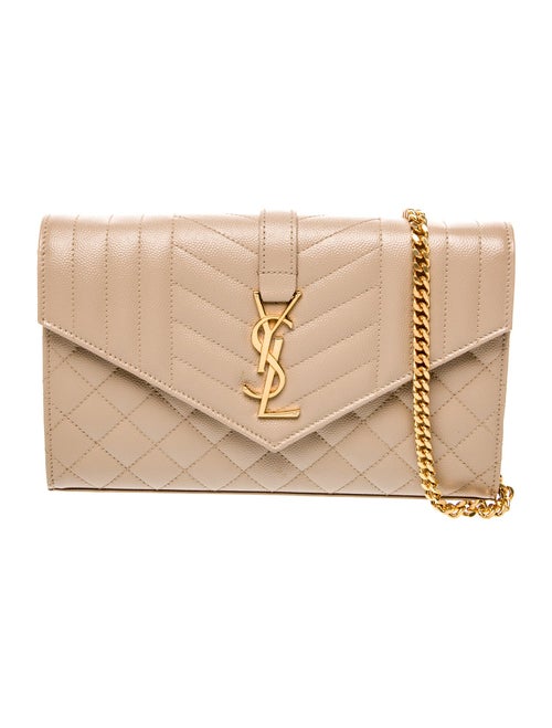 Saint Laurent Chevron Envelope