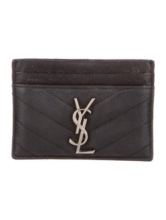 Yves Saint Laurent Leather Card Holder