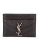 Yves Saint Laurent Leather Card Holder