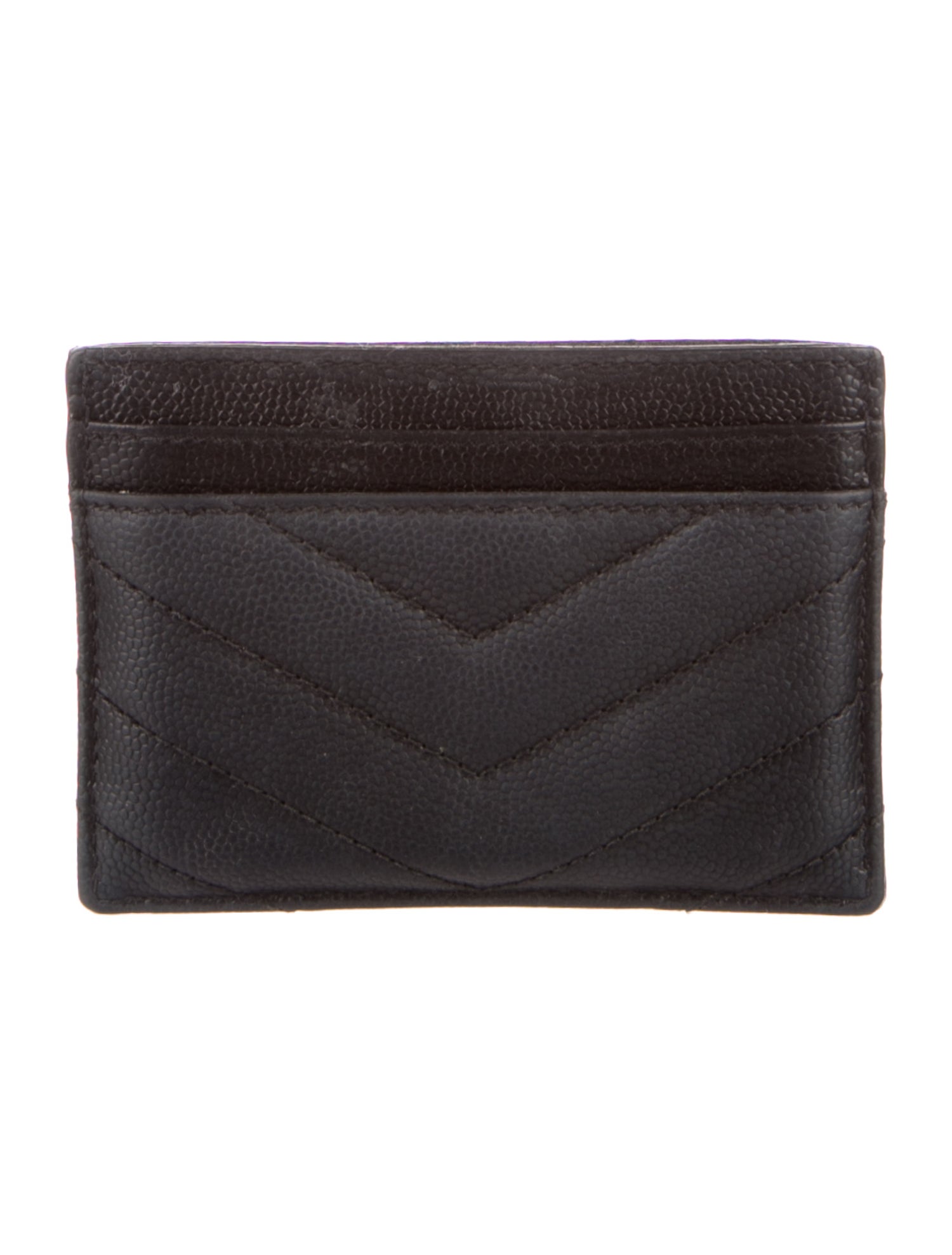 Yves Saint Laurent Leather Card Holder