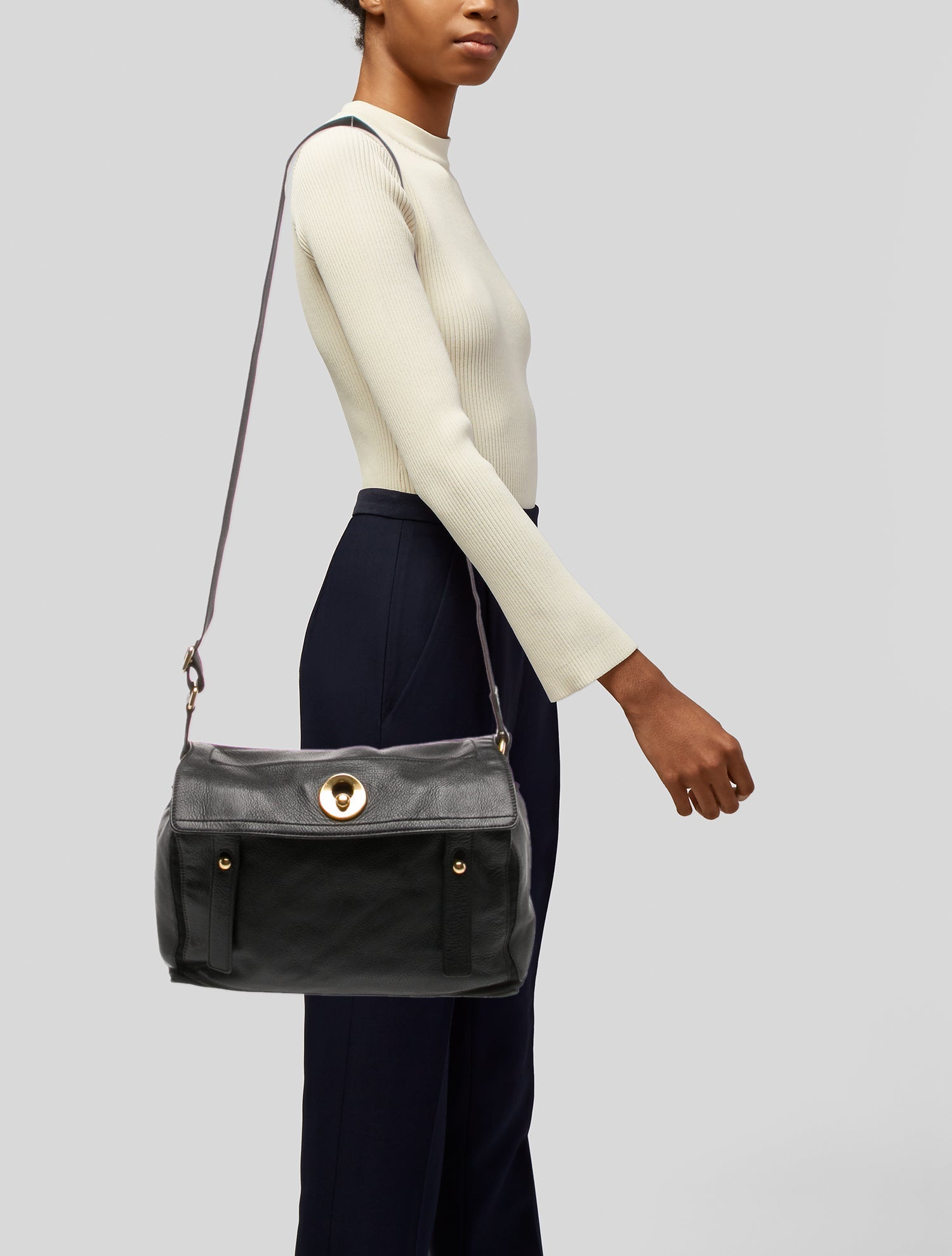 Yves Saint Laurent Leather Shoulder Bag