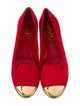 Yves Saint Laurent Suede Ballet Flats
