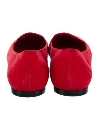 Yves Saint Laurent Suede Ballet Flats