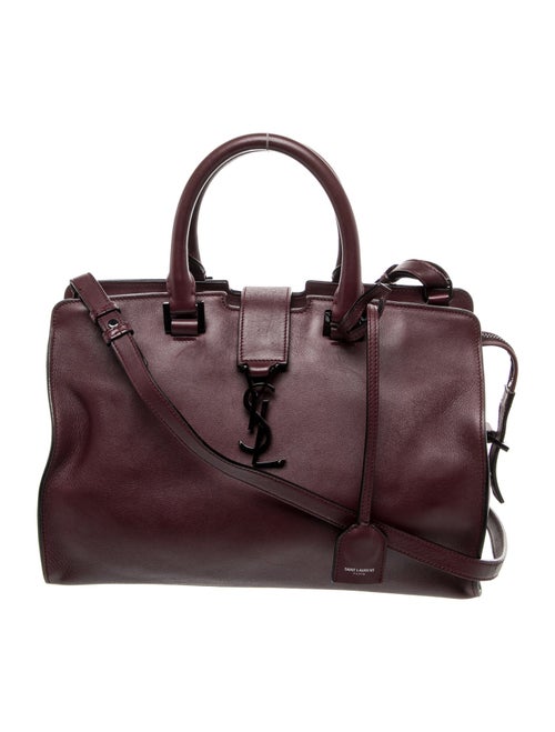 Saint Laurent Leather Cabas Small