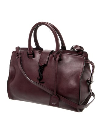 Saint Laurent Leather Cabas Small