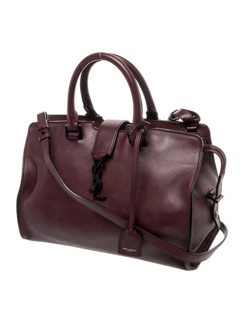 Saint Laurent Leather Cabas Small