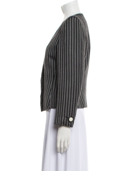 Yves Saint Laurent Silk Striped Blazer