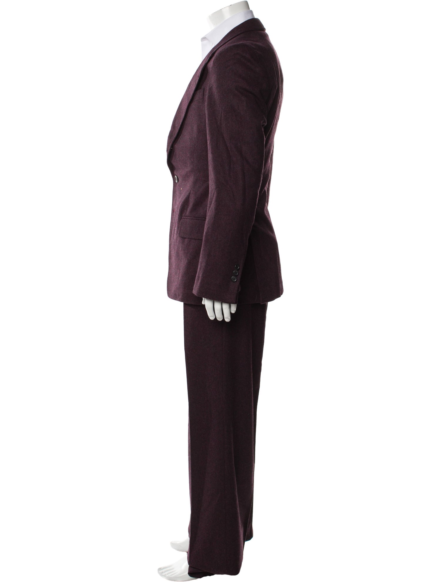 Yves Saint Laurent Wool Three-Piece Suit