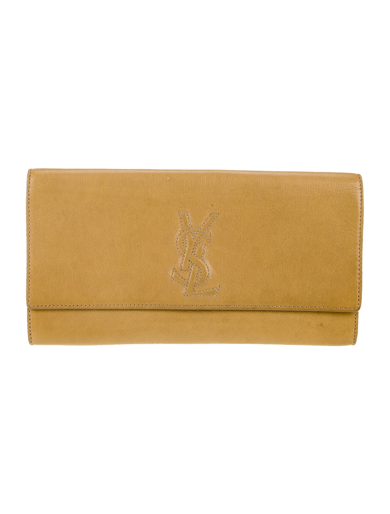 Yves Saint Laurent Leather Clutch