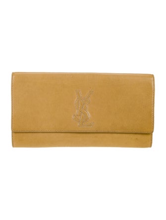 Yves Saint Laurent Leather Clutch