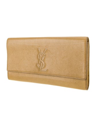 Yves Saint Laurent Leather Clutch