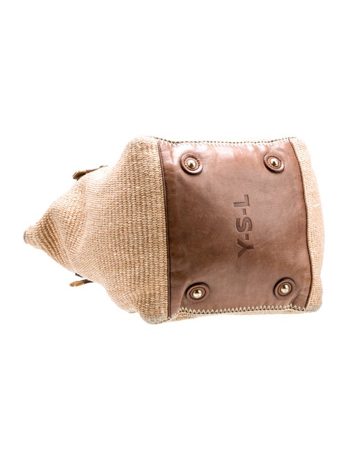 Yves Saint Laurent Raffia Shoulder Bag