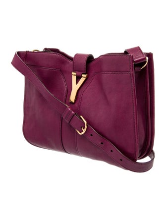 Yves Saint Laurent Leather Messenger Bag