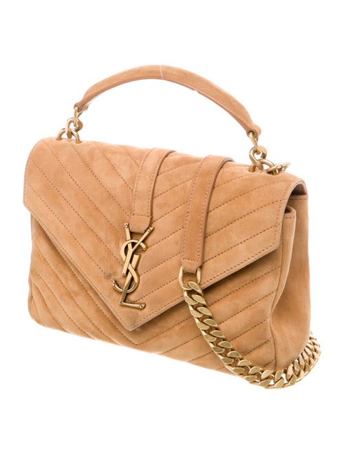 Saint Laurent Suede College Medium