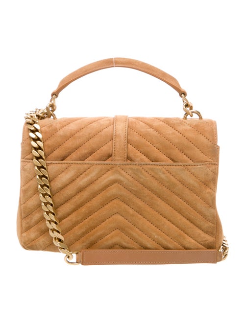 Saint Laurent Suede College Medium