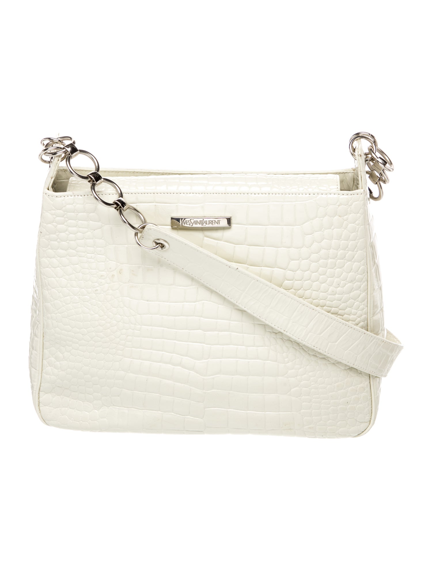 Yves Saint Laurent Patent Leather Shoulder Bag Vintage