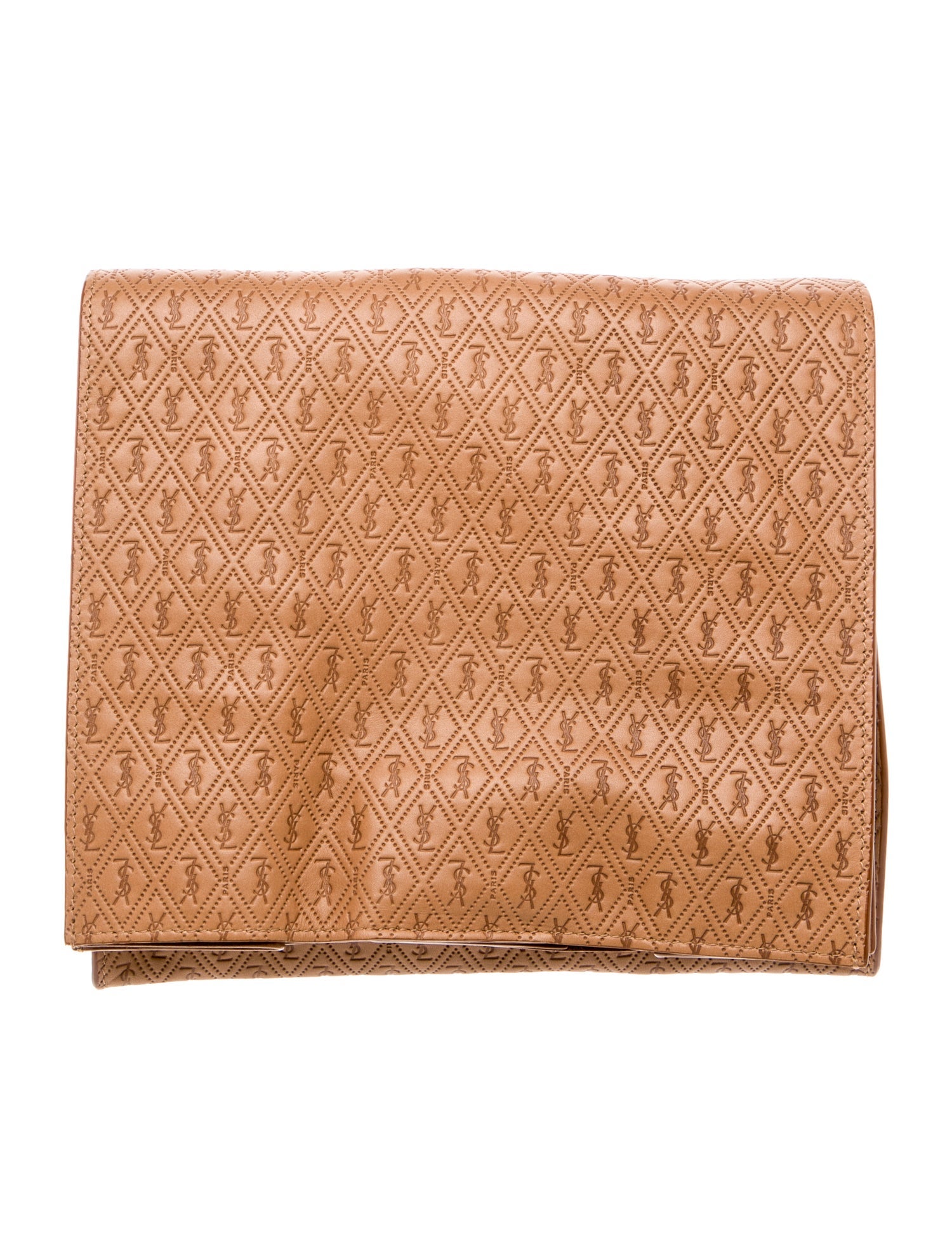 Saint Laurent Leather Deli Paper Bag