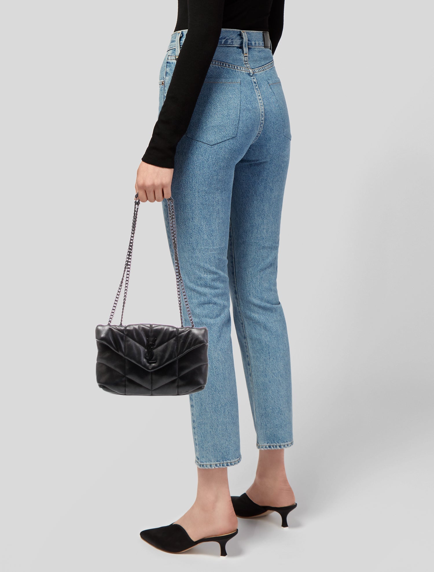 Saint Laurent Quilted Shoulder Bag