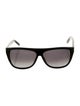 Yves Saint Laurent Square Gradient Sunglasses
