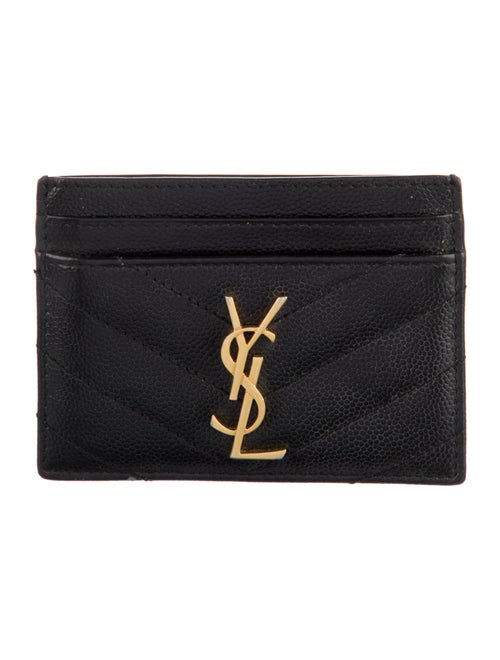 Yves Saint Laurent Leather Card Holder