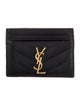 Yves Saint Laurent Leather Card Holder
