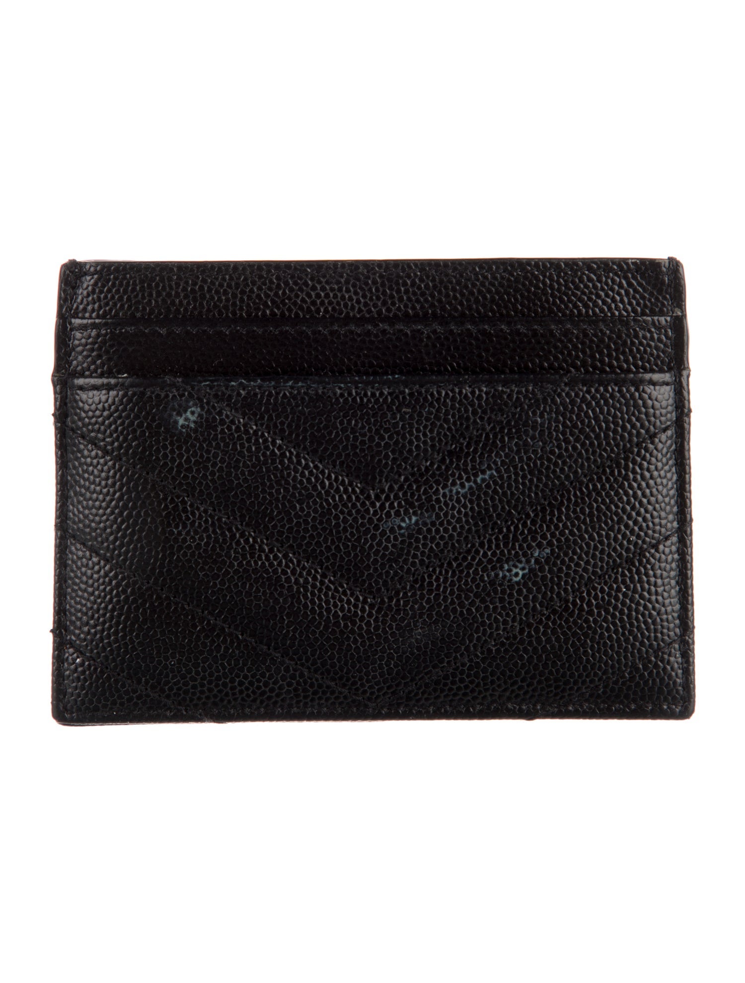 Yves Saint Laurent Leather Card Holder