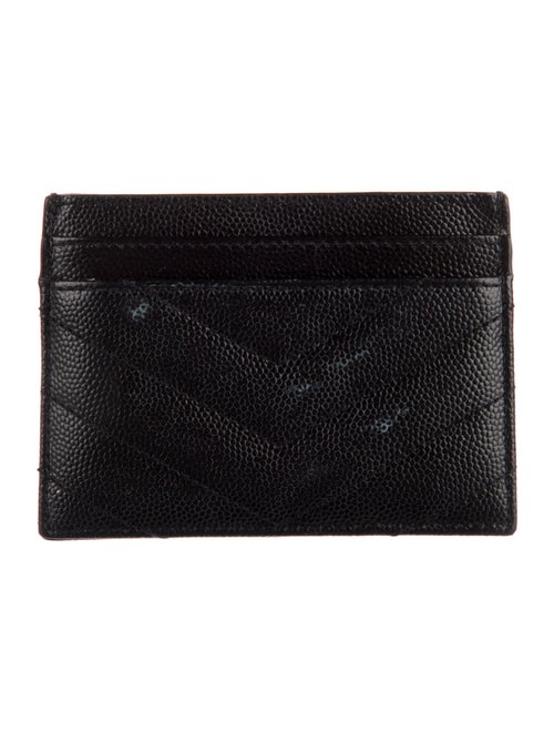 Yves Saint Laurent Leather Card Holder