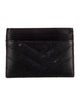 Yves Saint Laurent Leather Card Holder