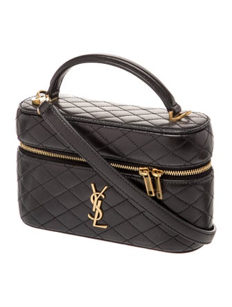 Saint Laurent Quilted Top Handle Bag 2024