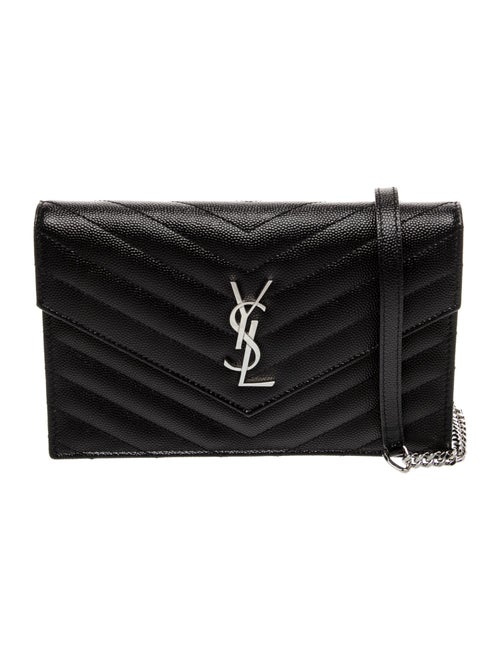 Saint Laurent Leather Envelope