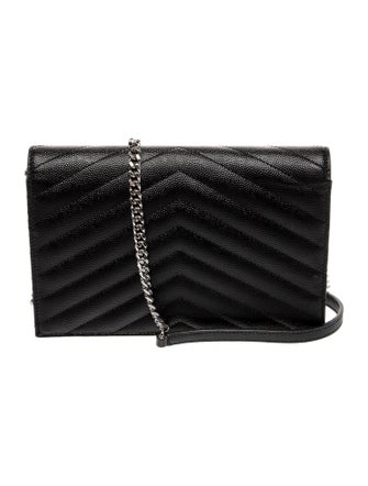 Saint Laurent Leather Envelope